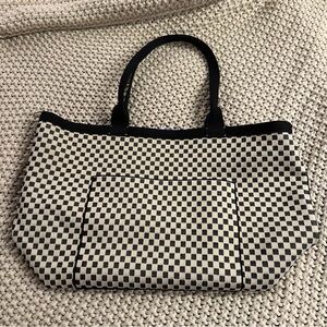Rothy’s Zip Travel Tote Tuxedo Midi